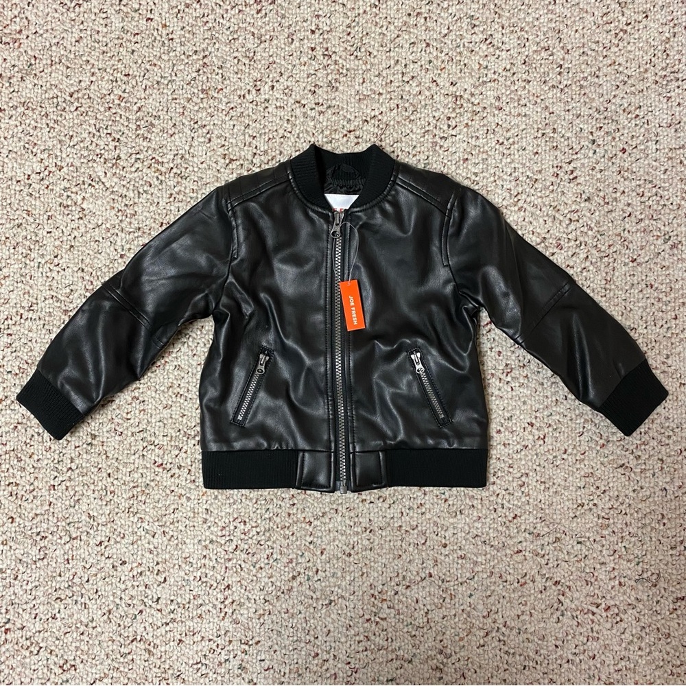 NWT Joe Fresh Moto Jacket (18-24m)